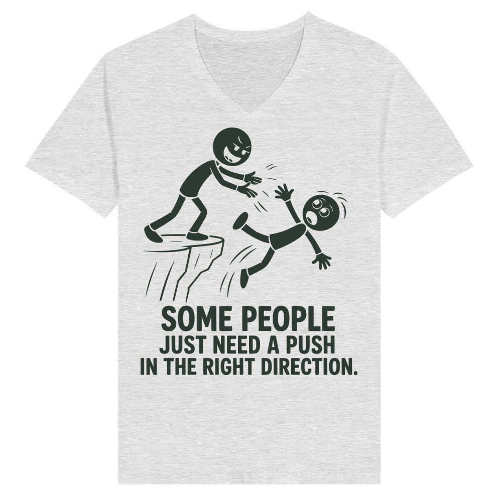Product Funny Sarcasm Inspirational V-Neck T-shirt