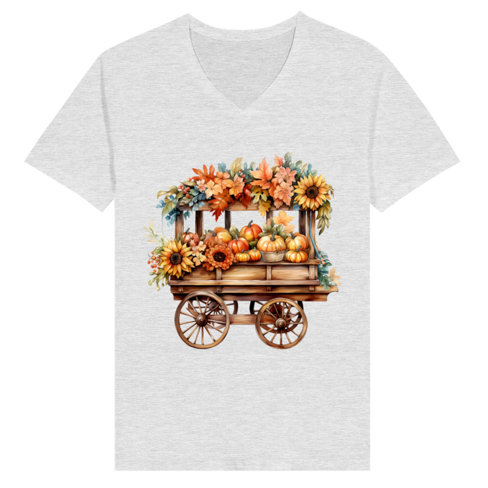 Product Wild Flowers T shirt Design - Funny gift V-Neck T-shirt