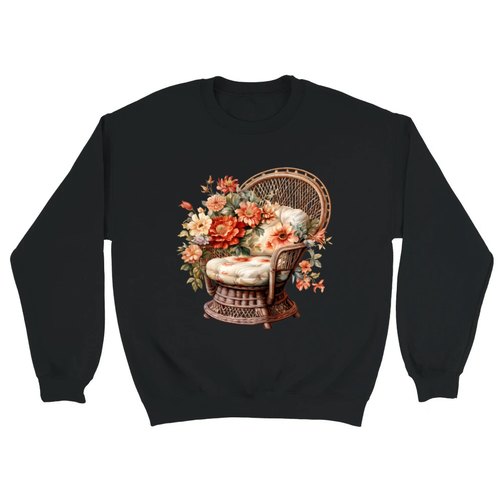 Product Wild Flowers T shirt Design - Funny gift Unisex Sweatshirt
