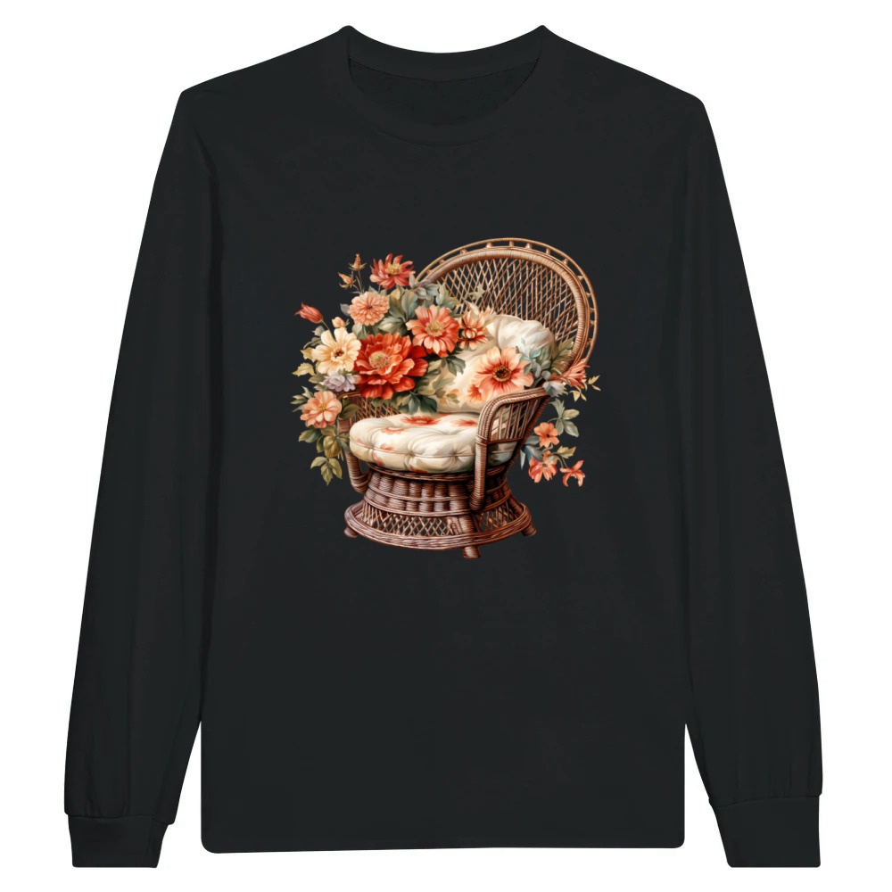 Product Wild Flowers T shirt Design - Funny gift Unisex Longsleeve