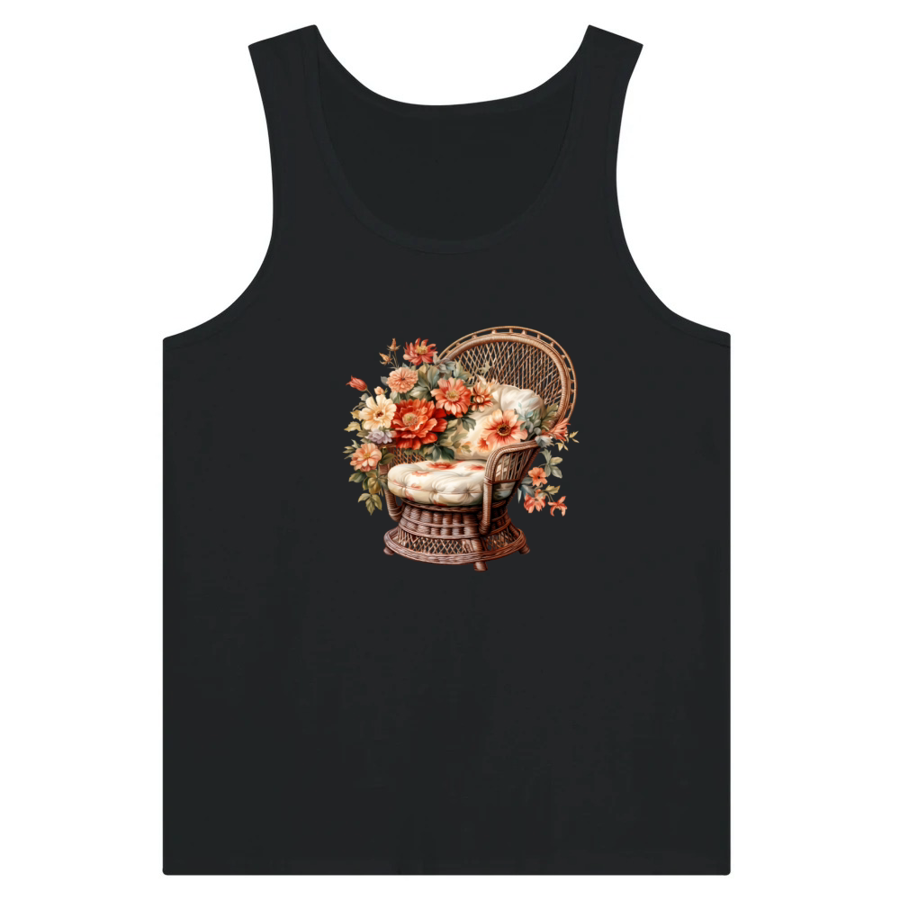 Product Wild Flowers T shirt Design - Funny gift Tank Top