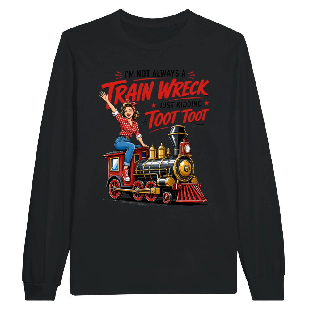 Product Funny Train Lover Toot Toot Unisex Longsleeve