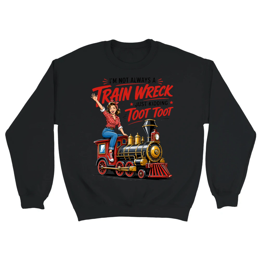Product Funny Train Lover Toot Toot Unisex Sweatshirt