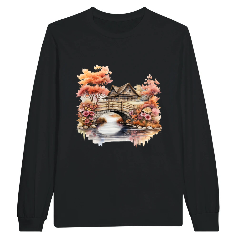 Product Wild Flowers T shirt Design - Funny gift Unisex Longsleeve