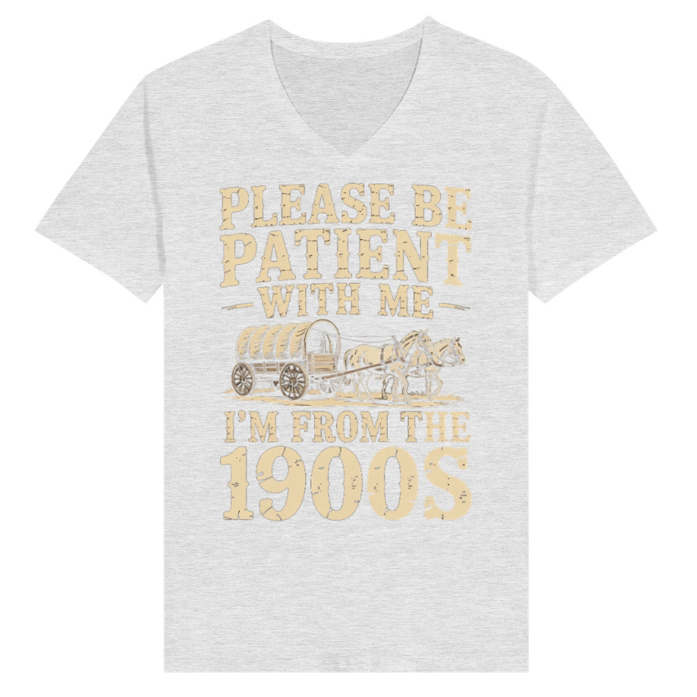 Product I'm From The 1900s Funny Fathers Day V-Neck T-shirt