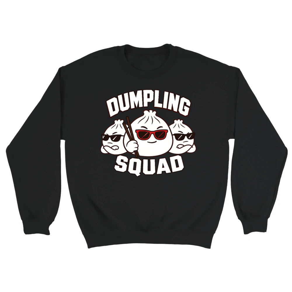 Product Funny Dumpling Lover Kids Asian Food Humor Unisex Sweatshirt