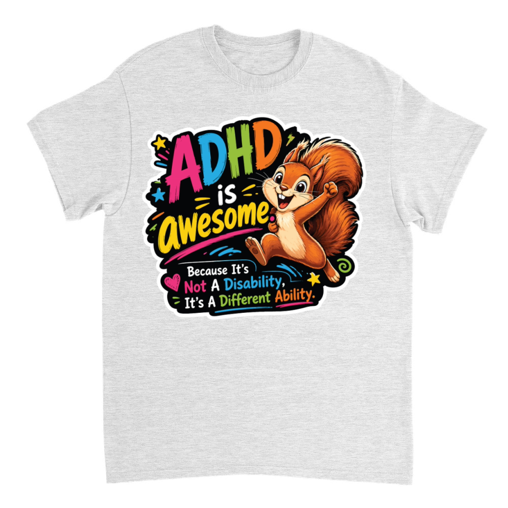Product ADHD Is Awesome Funny Neurodiversity Design T-Shirt