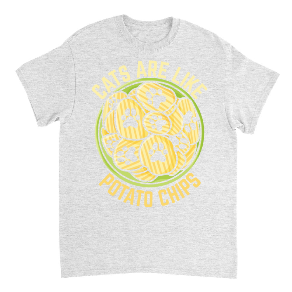 Product Cat's Are Like Potato Chips Funny Cat Lover Gifts T-Shirt