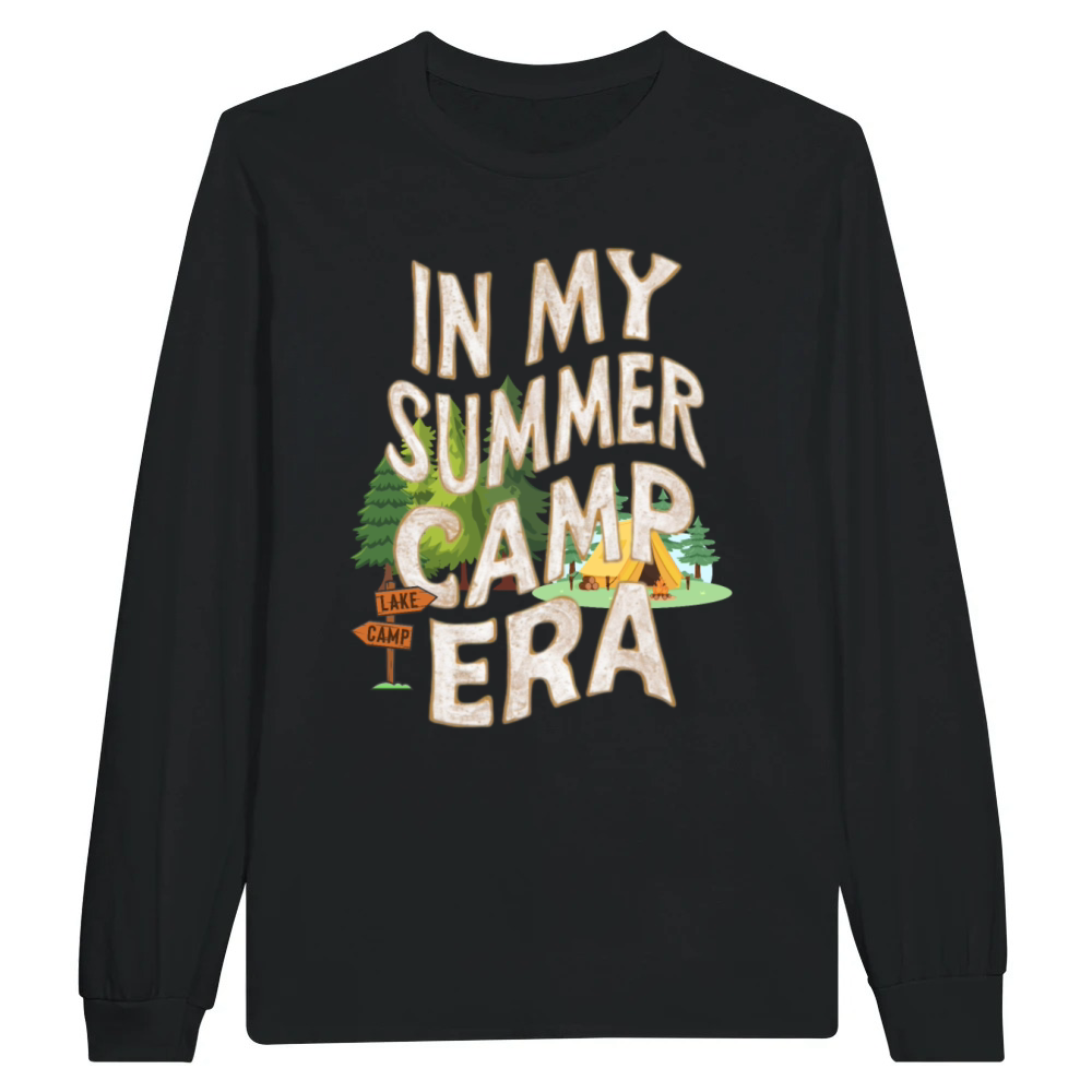 Product Cute In My Summer Camp Era Groovy Friend Crew Unisex Longsleeve