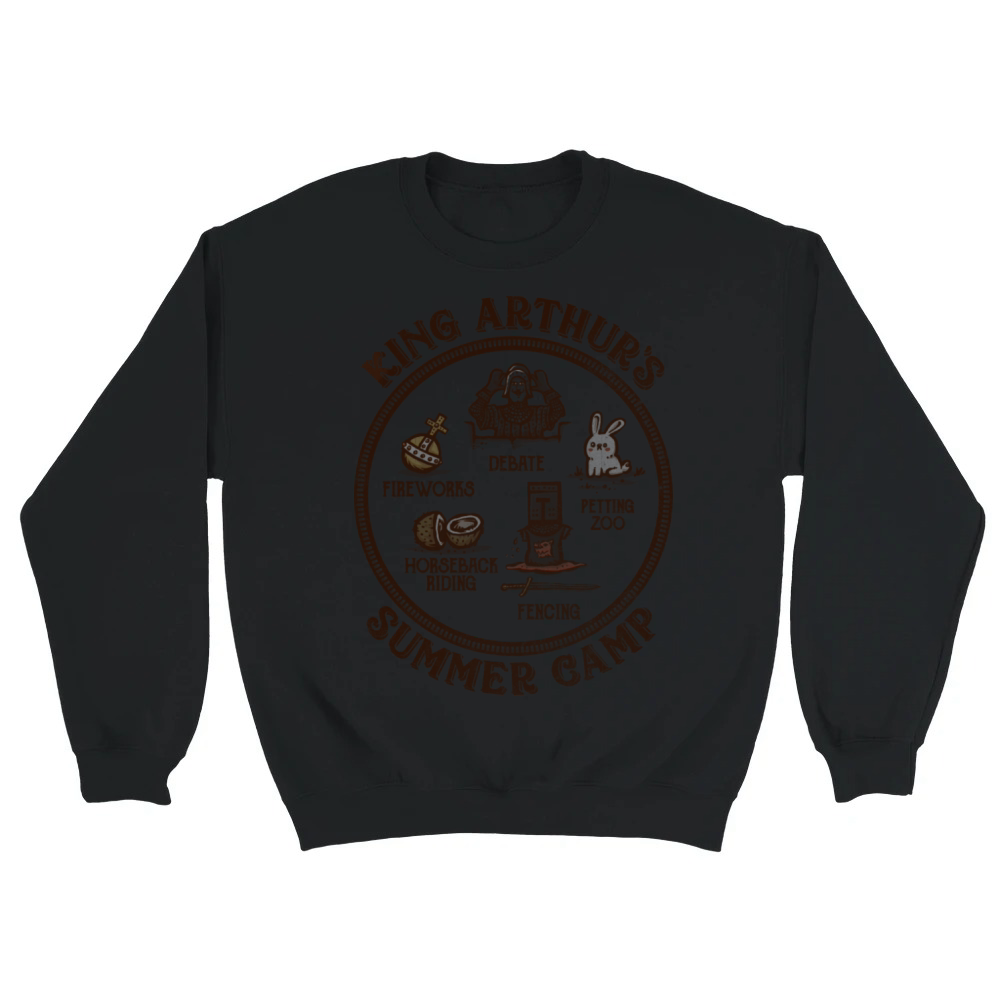 Product King Arthur s Summer Camp Unisex Sweatshirt