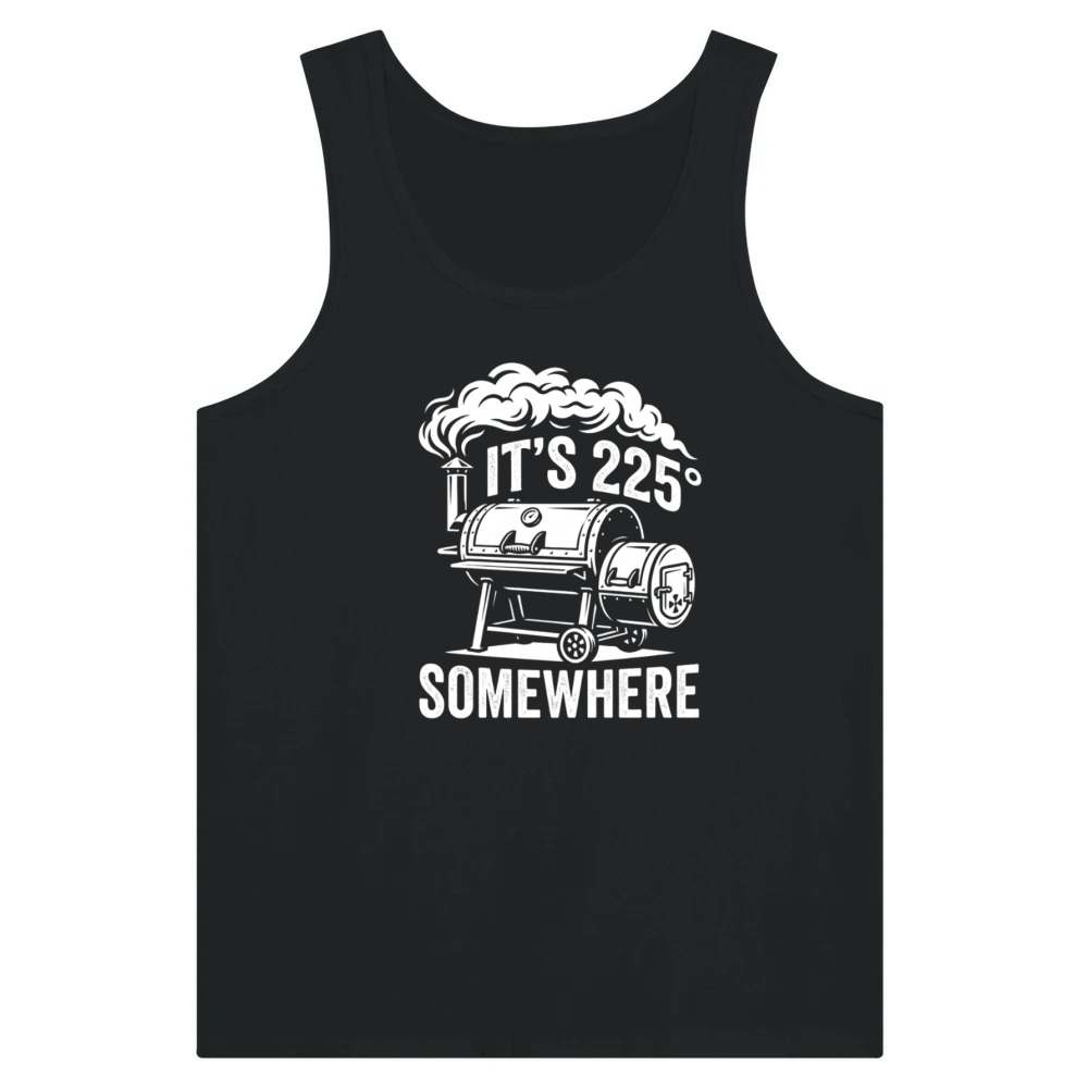 Product Funny BBQ Smoker Grill Barbecue Grilling Humor Tank Top