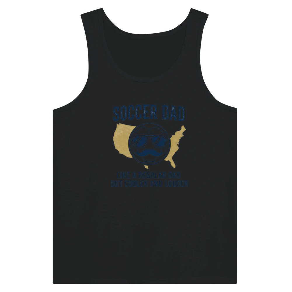 Product Funny Soccer Dad Father's Day USA 2026 Tank Top