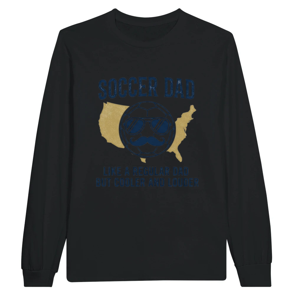 Product Funny Soccer Dad Father's Day USA 2026 Unisex Longsleeve