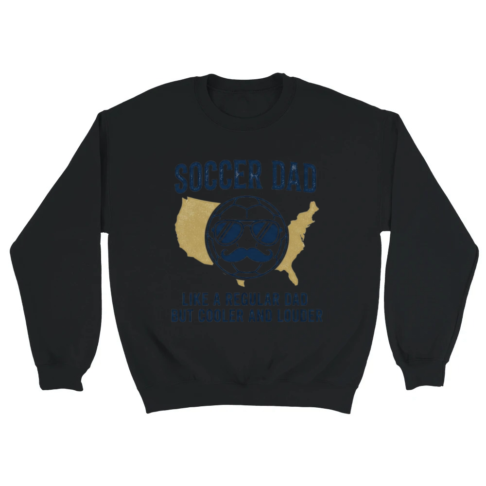 Product Funny Soccer Dad Father's Day USA 2026 Unisex Sweatshirt