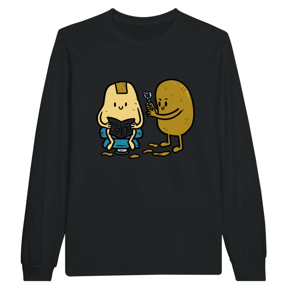 Product Potato Barbers Corner Unisex Longsleeve