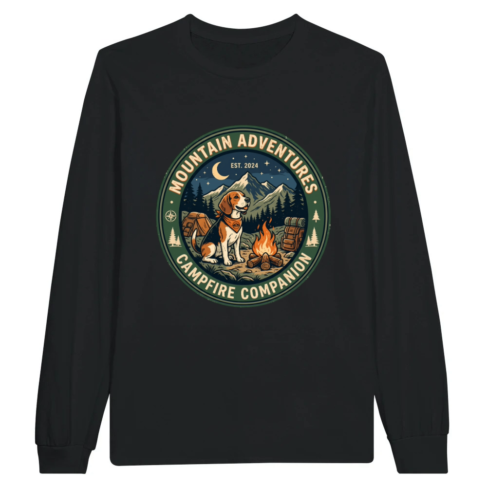 Product Mountain Campfire Companion Unisex Longsleeve
