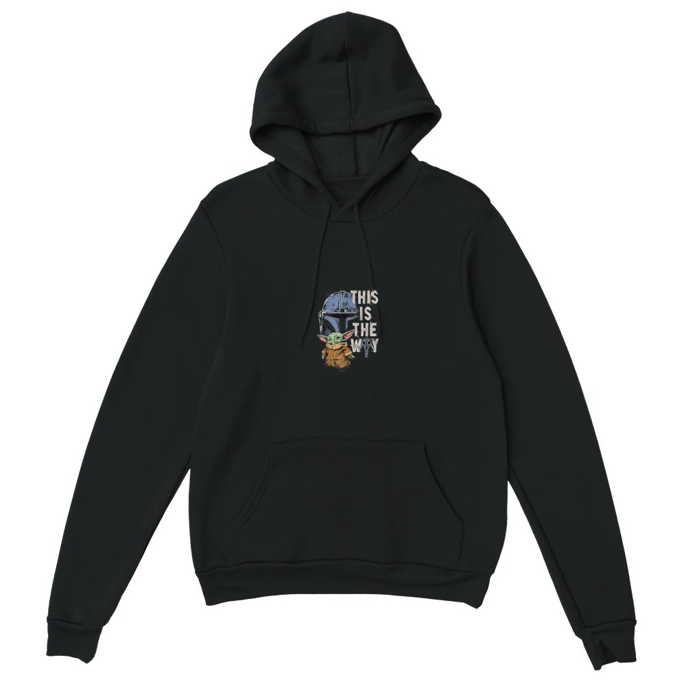Product Star Wars The Mandalorian and Grogu This is the Way Graphic T-Shirt Unisex Hoodie