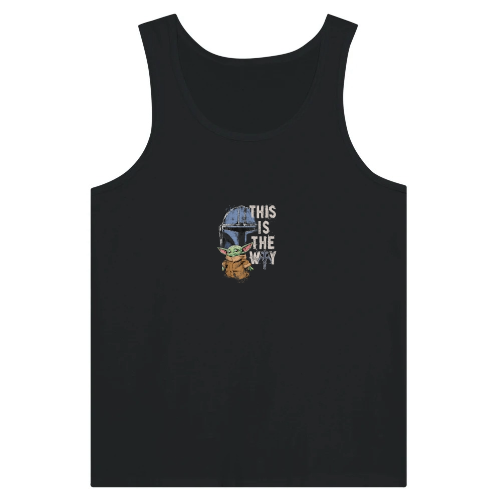 Product Star Wars The Mandalorian and Grogu This is the Way Graphic T-Shirt Tank Top