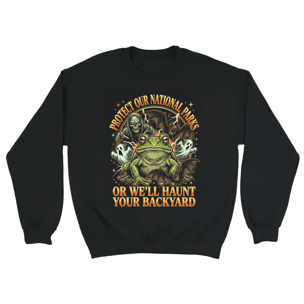 Product Skull Frog Ghosts Bats Halloween Unisex Sweatshirt