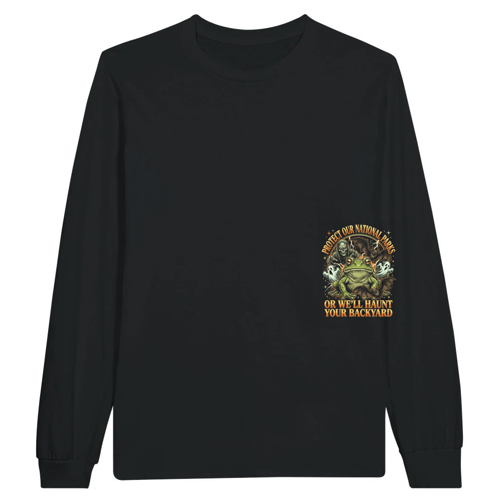 Product Skull Frog Ghosts Bats Halloween Unisex Longsleeve
