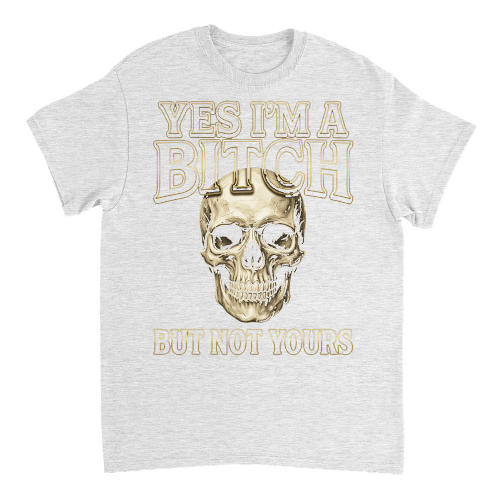 Product Bitch Skull Sarcastic Halloween Horror T-Shirt