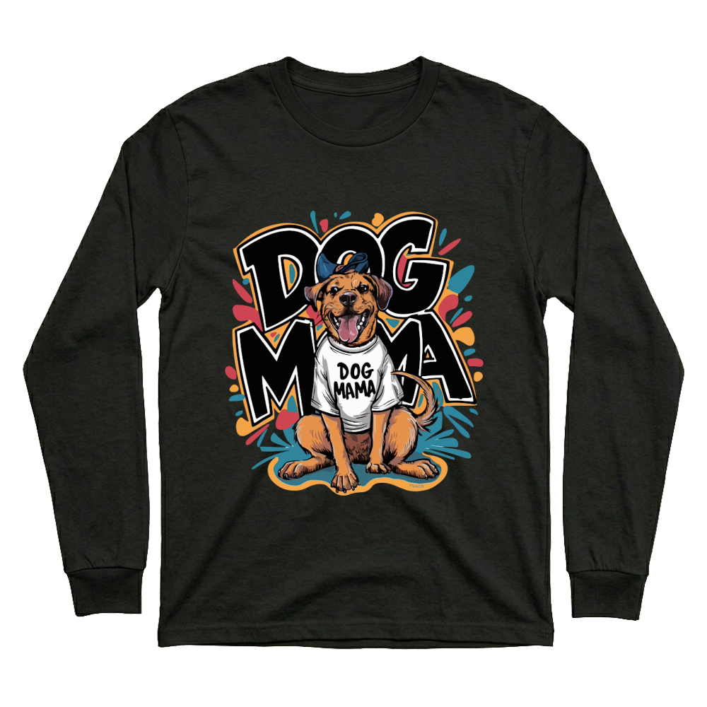 Product Dog Mama Happy Dog Lover Unisex Sweatshirt