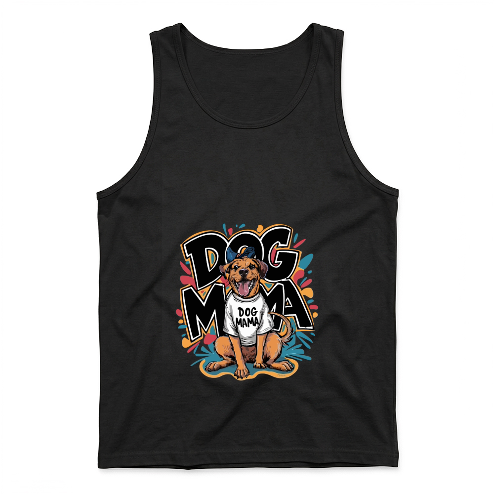 Product Dog Mama Happy Dog Lover Tank Top