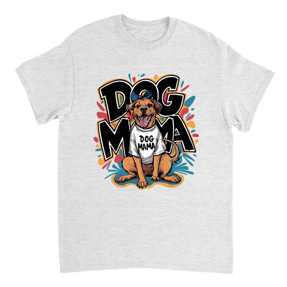 Product Dog Mama Happy Dog Lover T-Shirt