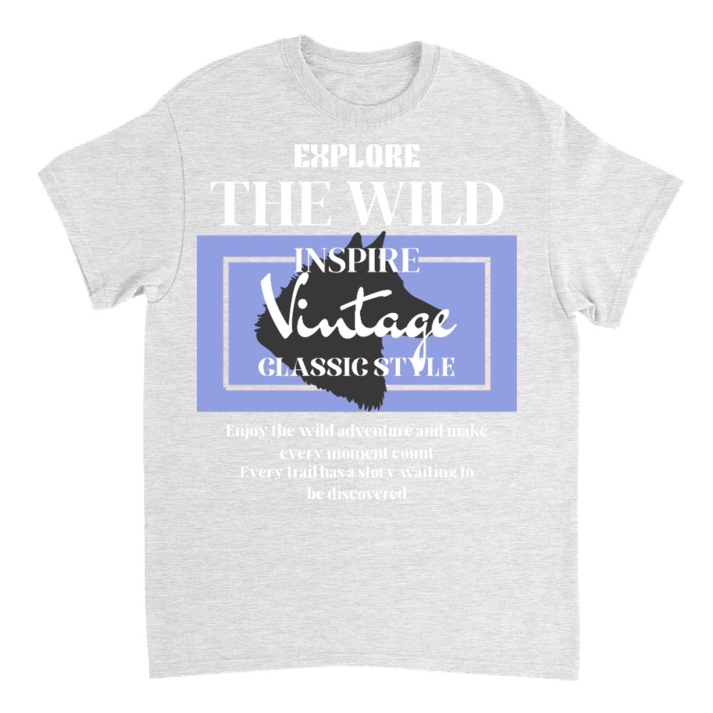 Product Wild Vintage Classic Style T-Shirt