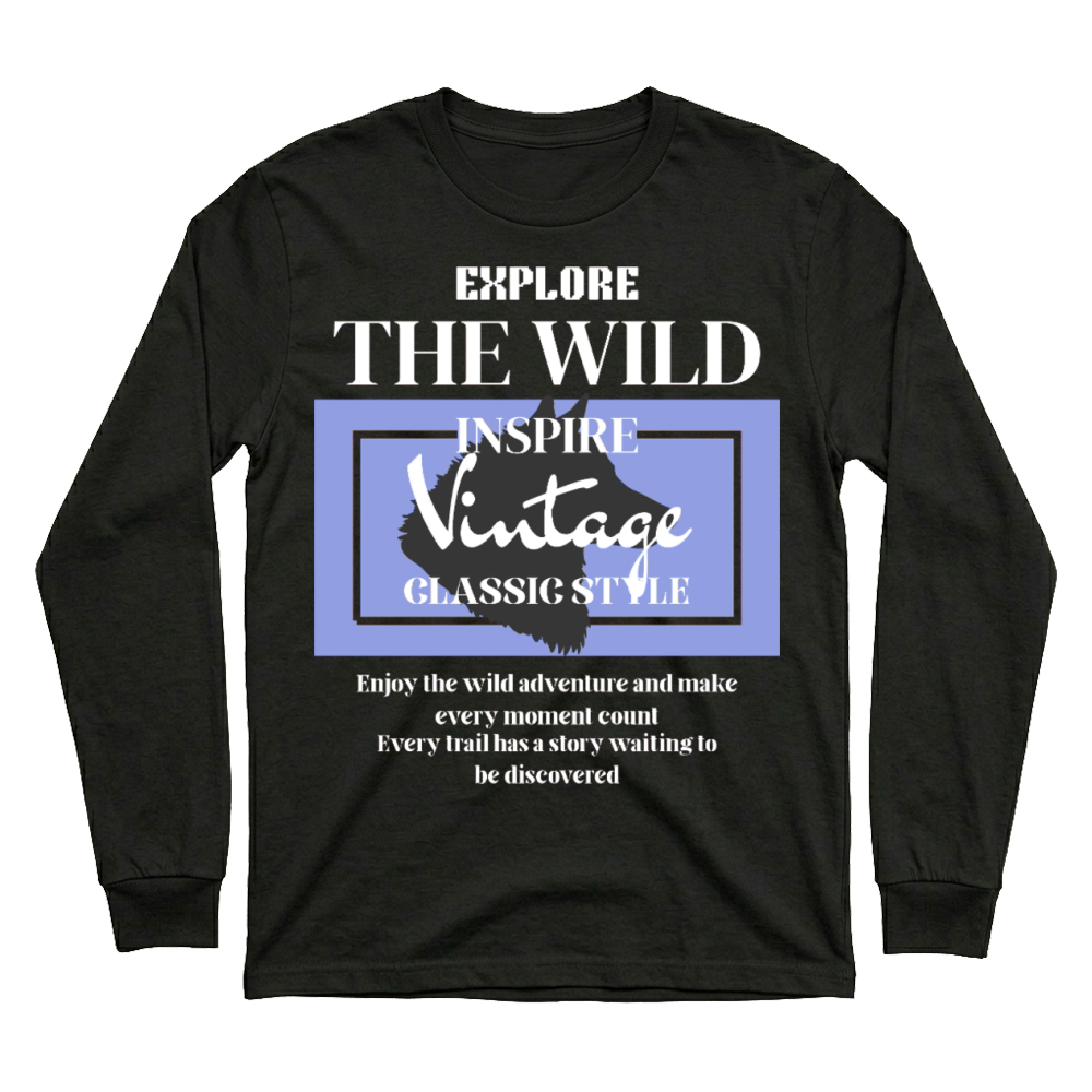 Product Wild Vintage Classic Style Unisex Sweatshirt