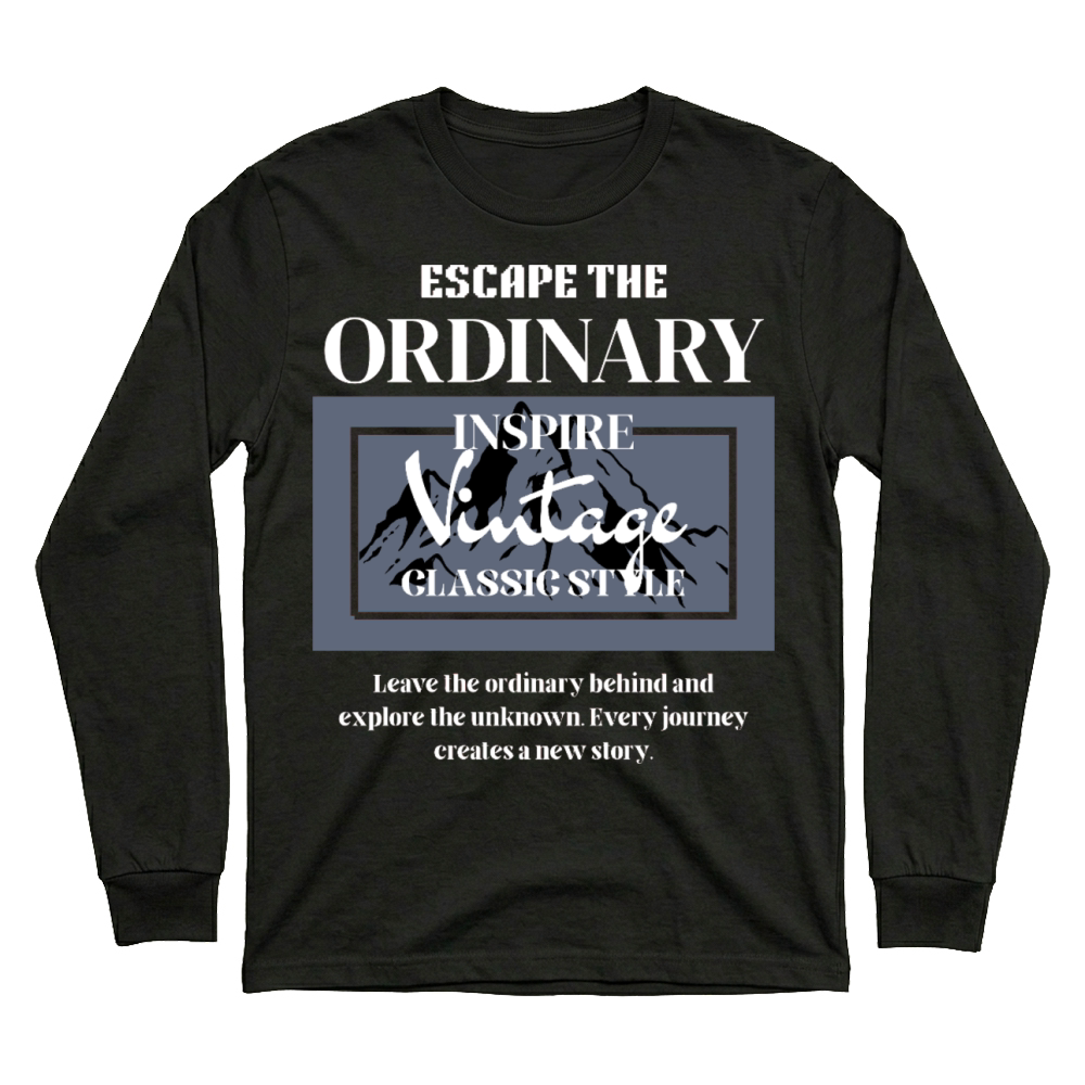 Product Escape the Ordinary Vintage Style Unisex Sweatshirt