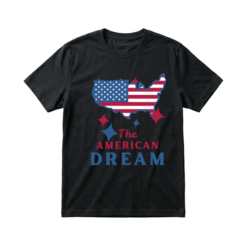 Product American Dream Map Flag Tee T-Shirt
