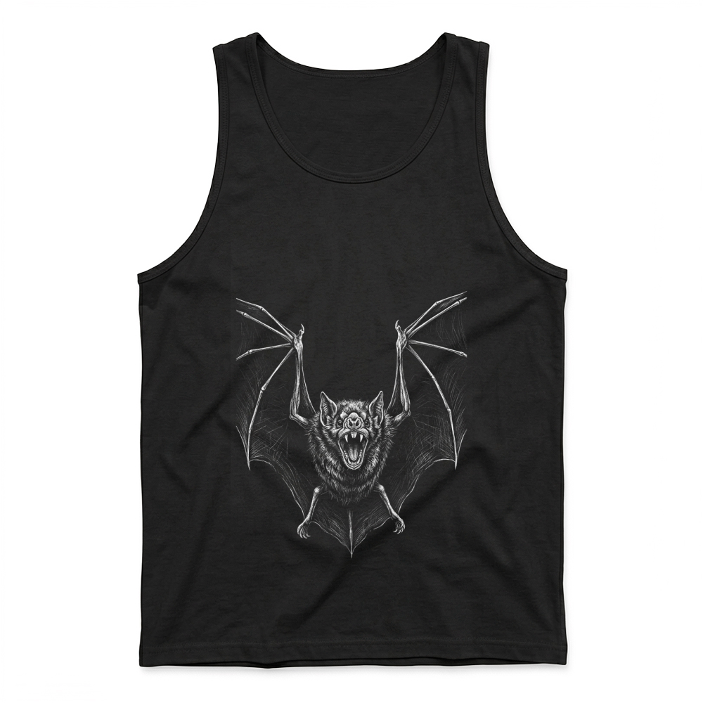 Product Bat Halloween Spooky Animal Creature Tank Top