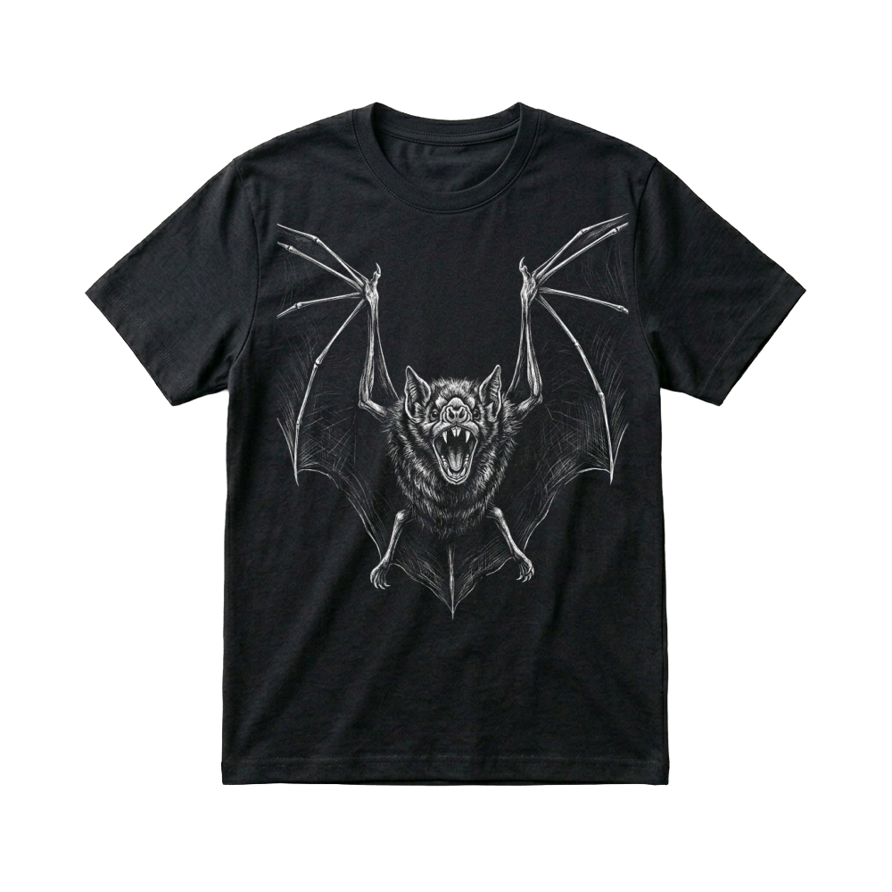 Product Bat Halloween Spooky Animal Creature T-Shirt