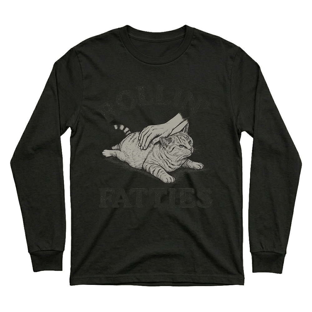 Product Rollin’ Fatties Funny Cat Humor Unisex Sweatshirt