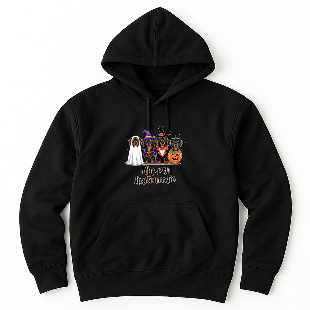 Product Happy Halloweenie Dachshund Unisex Hoodie