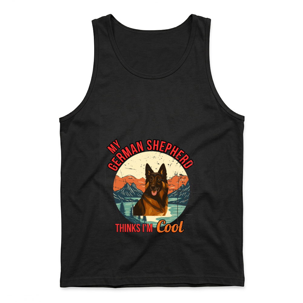 Product German Shepherd Dog Lover Vintage Gift Shirt Tank Top