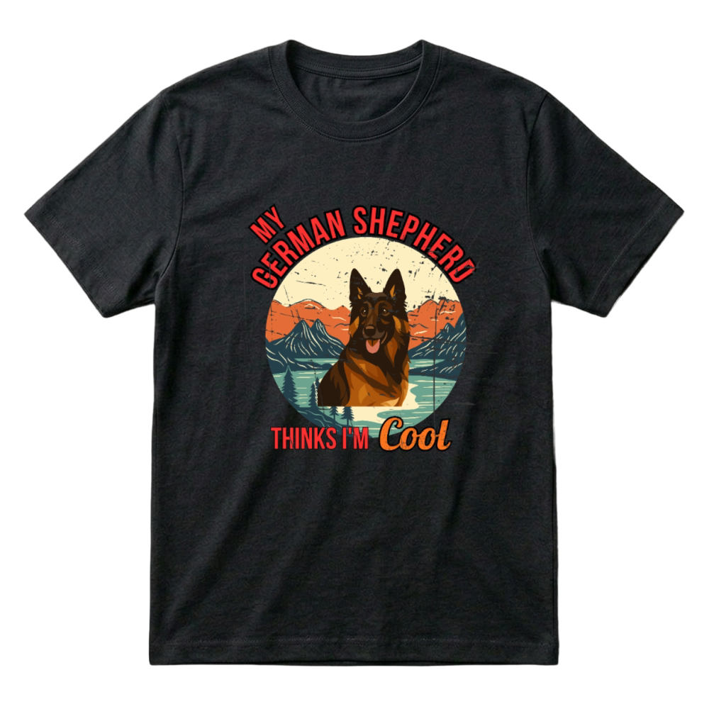 Product German Shepherd Dog Lover Vintage Gift Shirt T-Shirt