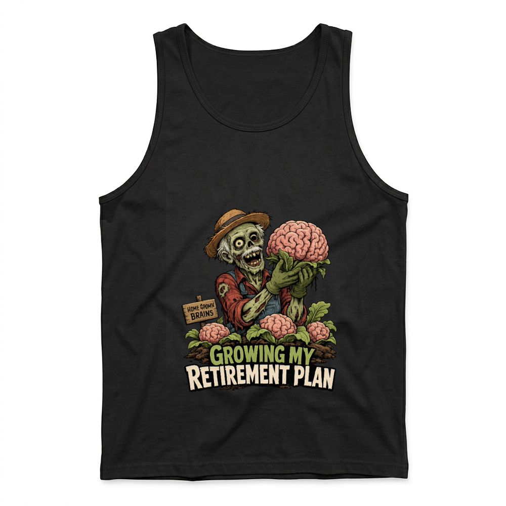 Product Growing My Retirement Plan Tank Top