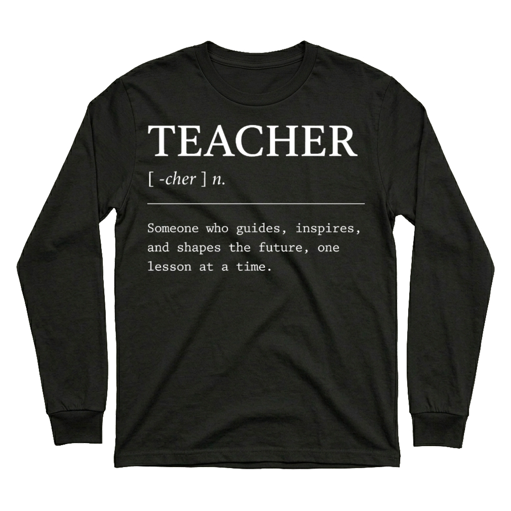 Product Inspiring Teacher Definition Unisex Sweatshirt