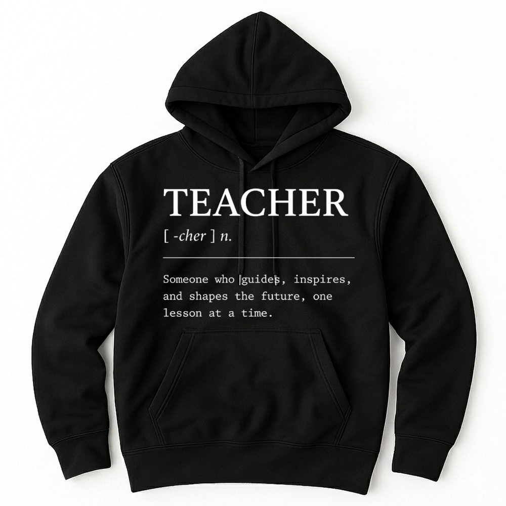 Product Inspiring Teacher Definition Unisex Hoodie