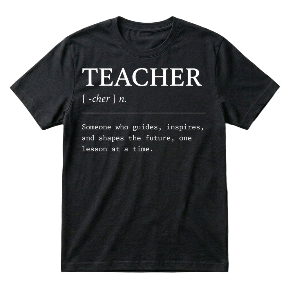 Product Inspiring Teacher Definition T-Shirt