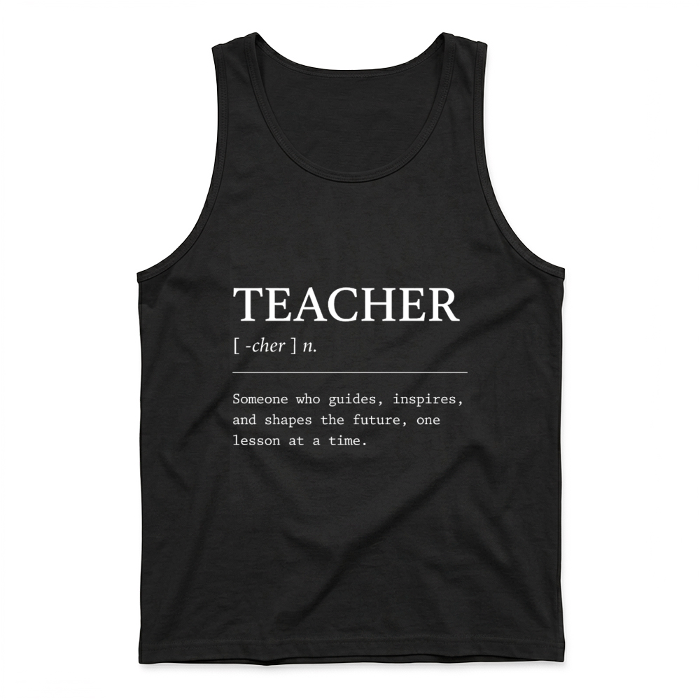 Product Inspiring Teacher Definition Tank Top