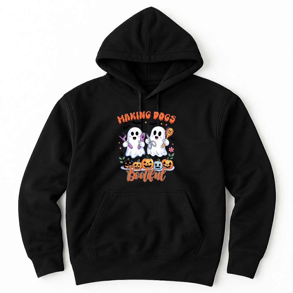 Product Spooky Cute Dog Ghost Halloween Dogs Unisex Hoodie