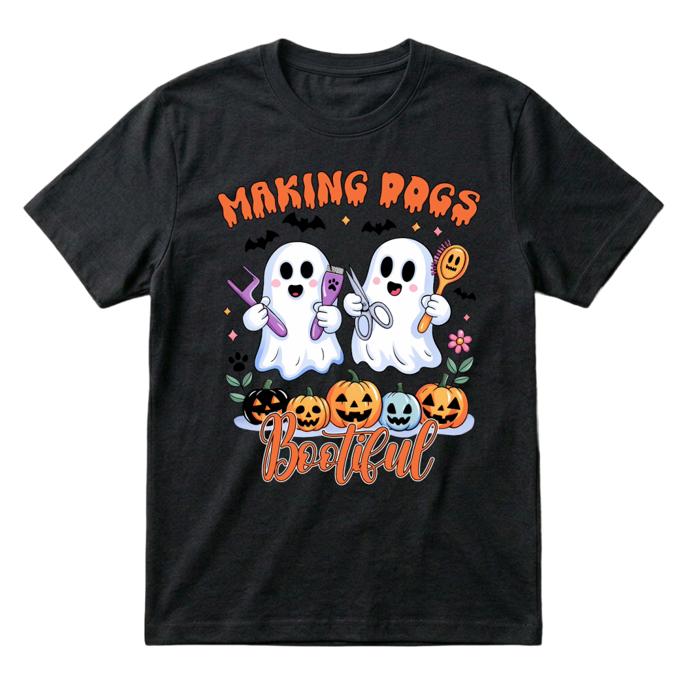 Product Spooky Cute Dog Ghost Halloween Dogs T-Shirt
