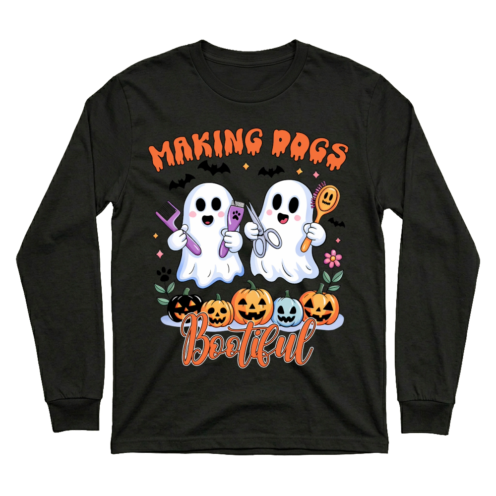 Product Spooky Cute Dog Ghost Halloween Dogs Unisex Sweatshirt