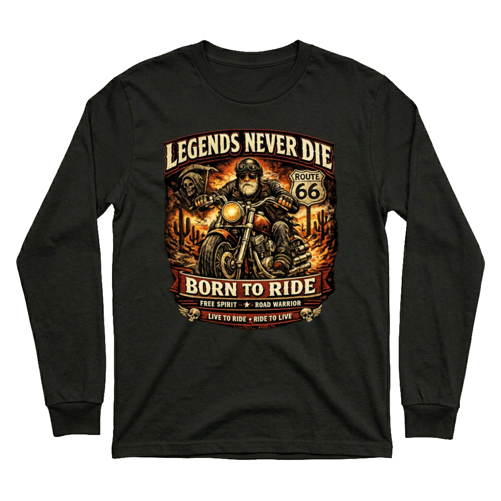 Product Legends Never Die Born to Ride Unisex Sweatshirt