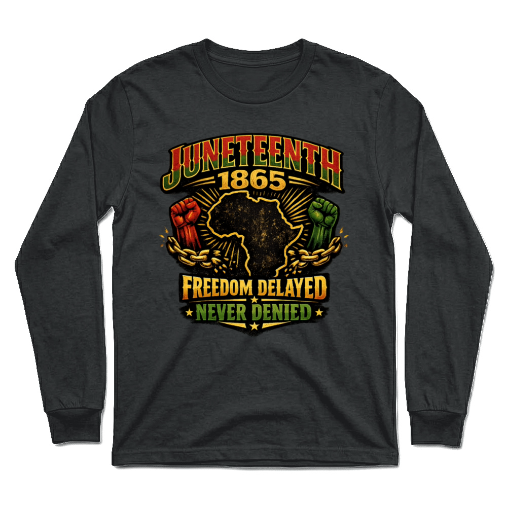 Product Juneteenth 1865 Freedom African Heritage Unisex Longsleeve