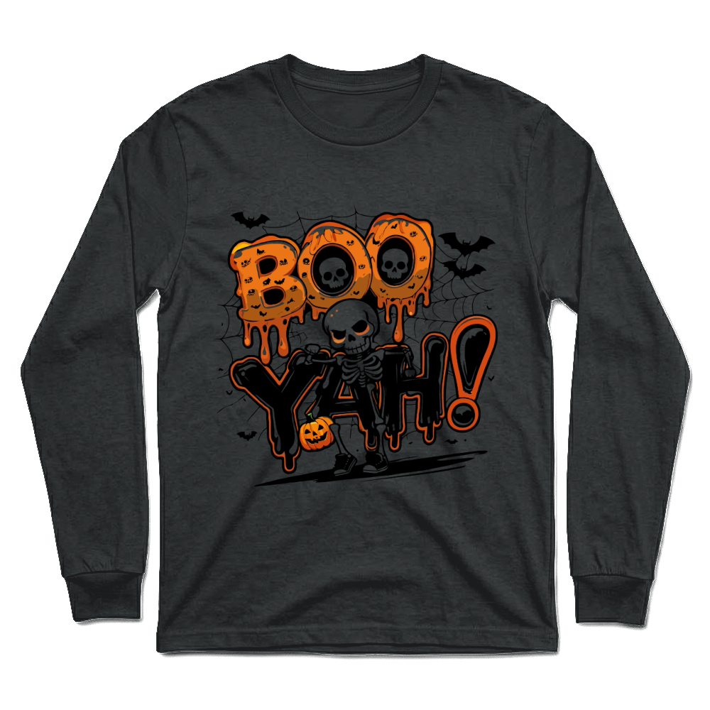 Product boo yah trending halloween Unisex Longsleeve