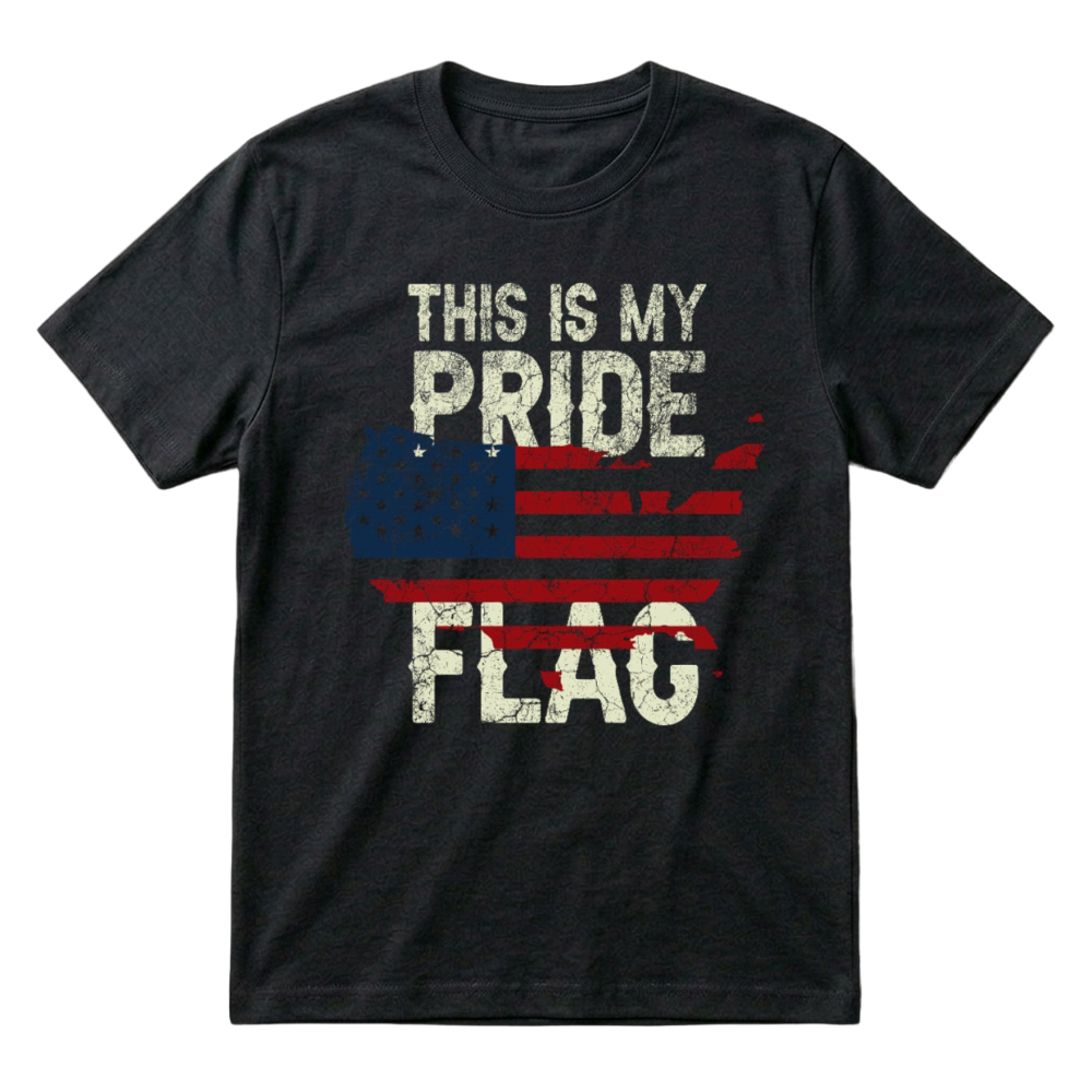 Product This Is My Pride Flag Vintage USA T-Shirt